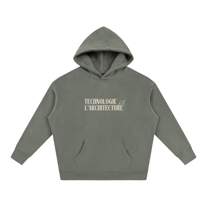 Oversize Fleeced Hoodie - MODÈLE_03