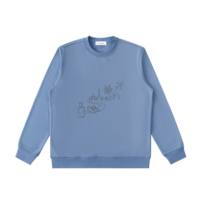 Crewneck essentiel Heavyweight - Voyage