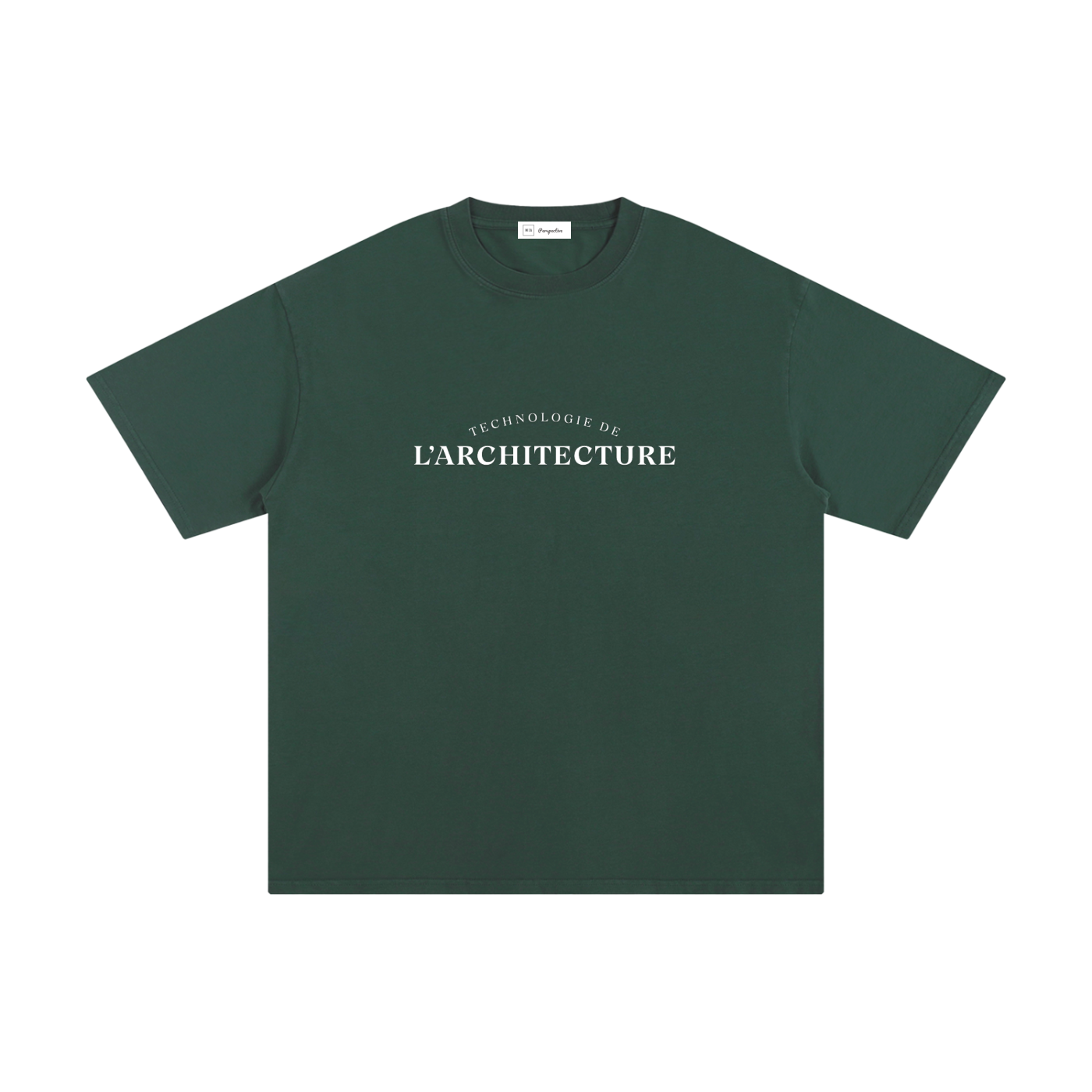 T-shirt unisexe en coton pur - Architecture - Modèle 1