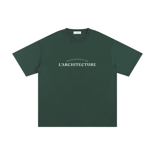 T-shirt unisexe en coton pur - Architecture - Modèle 1