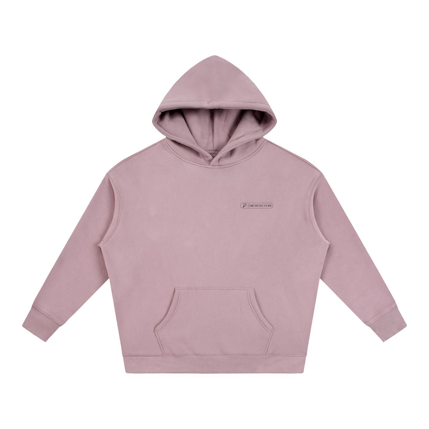 Oversized Fleece Hoodie - FINISSANT_MODÈLE_02