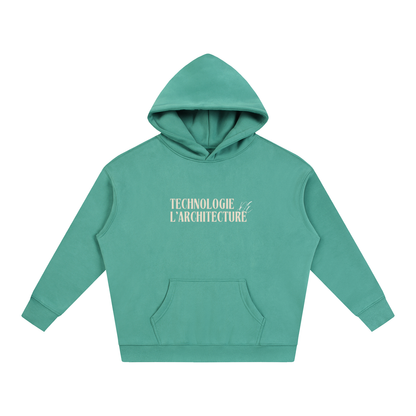 Oversize Fleeced Hoodie - MODÈLE_03