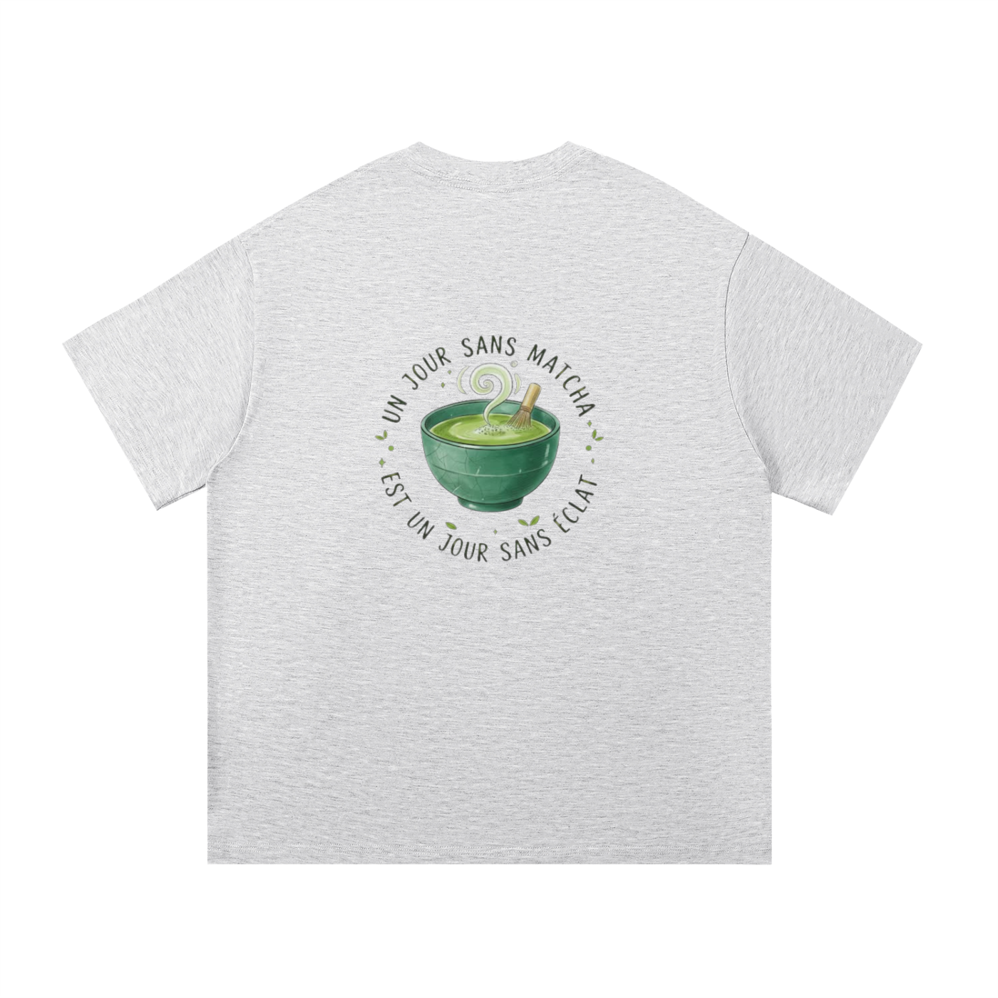 T-shirt essentiel en coton - Matcha