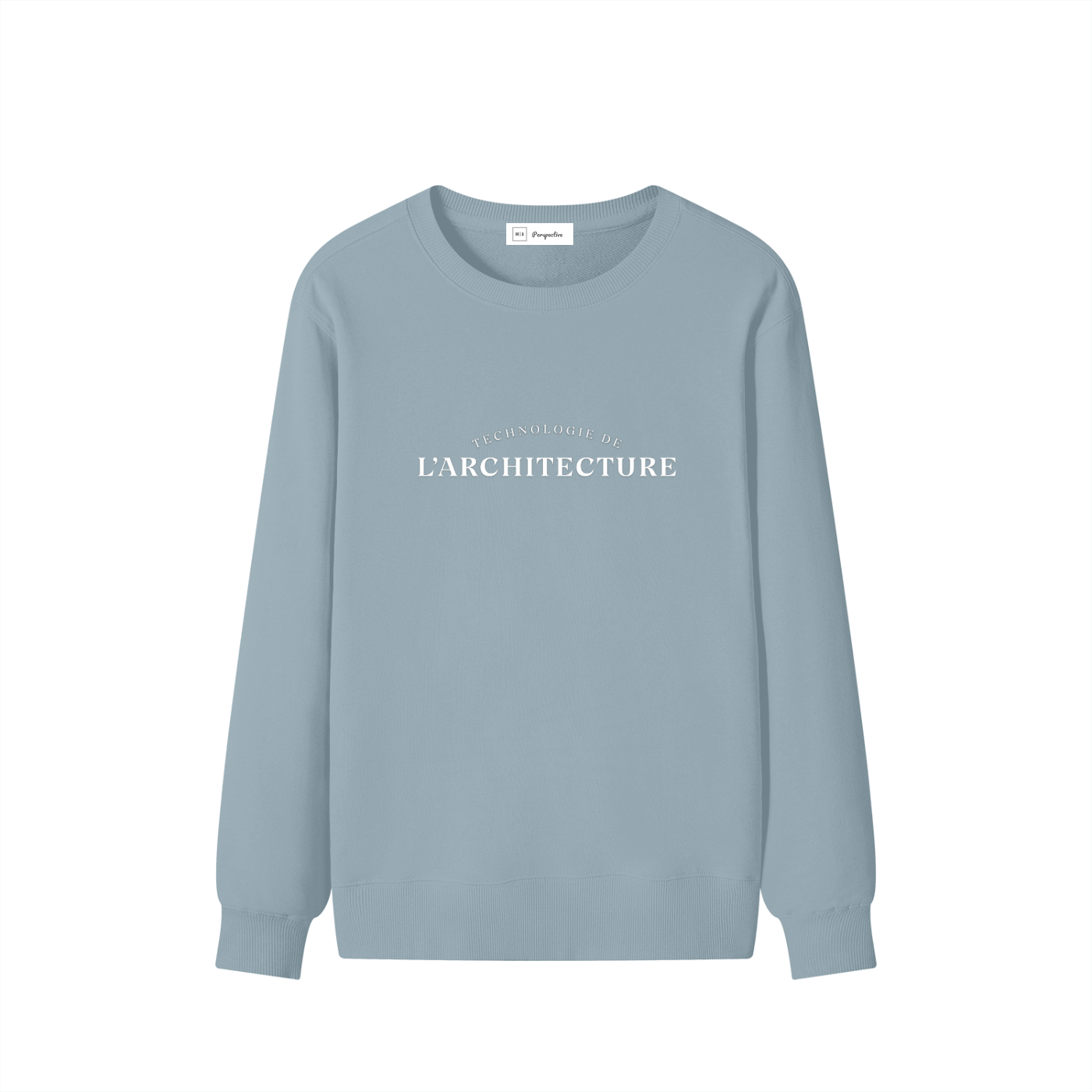 Chandail style Sweat-shirt unisexe en coton - Architecture - Modèle 1