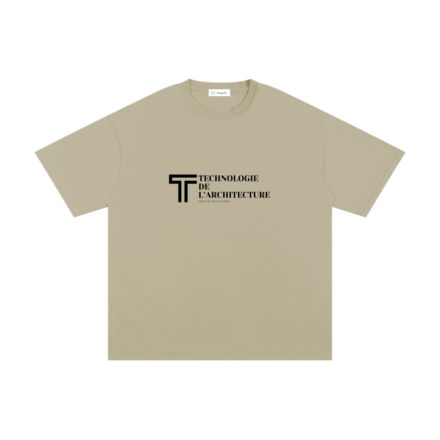 T-shirt unisexe en coton pur - Architecture - Modèle 4