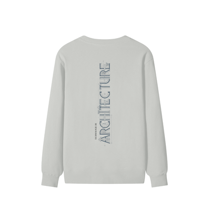 Chandail style Sweat-shirt unisexe en coton - Architecture - Modèle 3