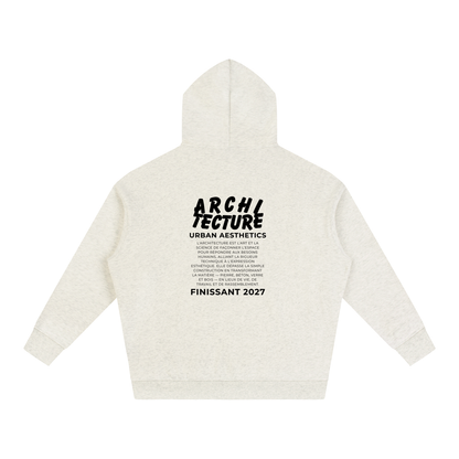 Oversized Fleece Hoodie - FINISSANT_MODÈLE_02