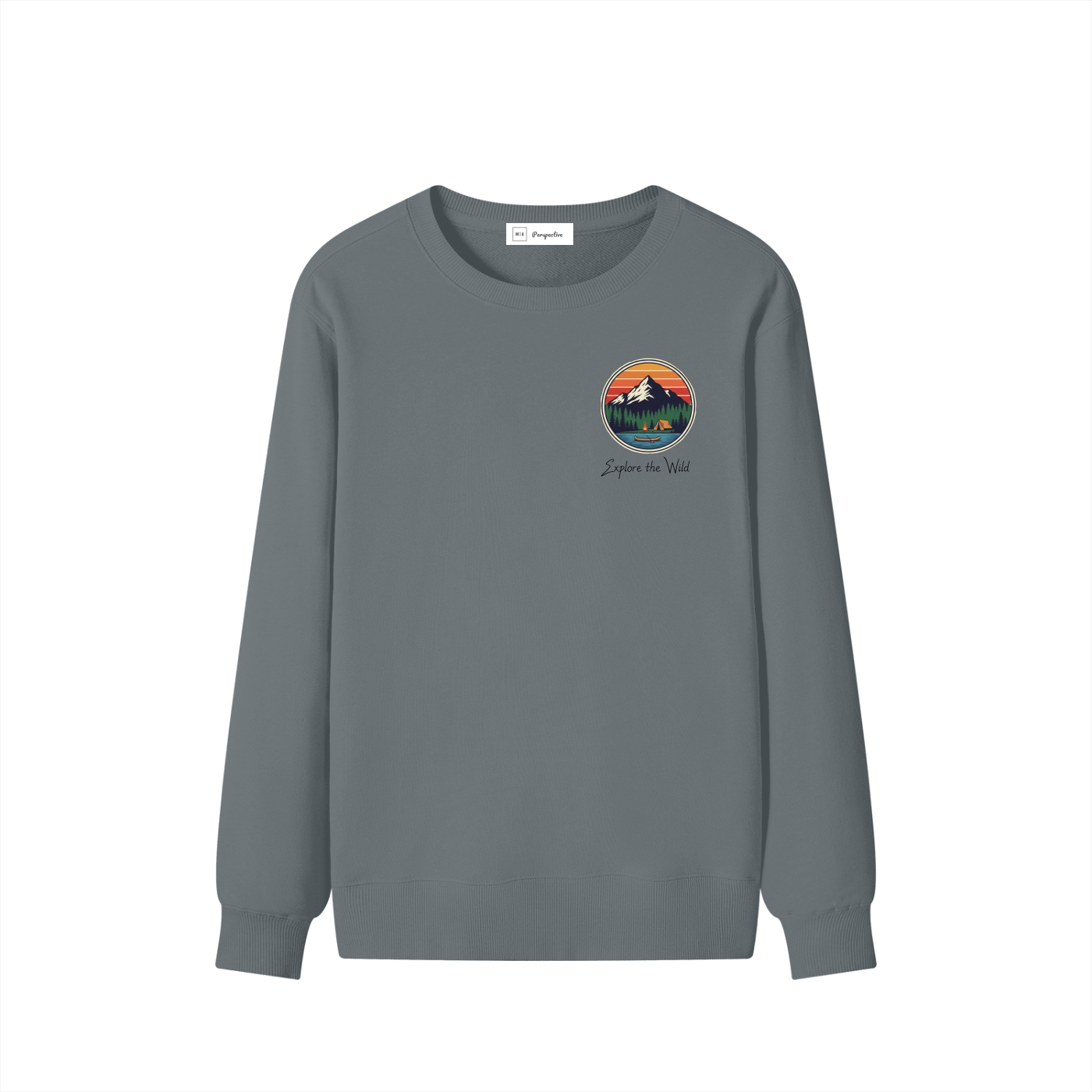 Sweat classique unisexe en coton - Explore the wild