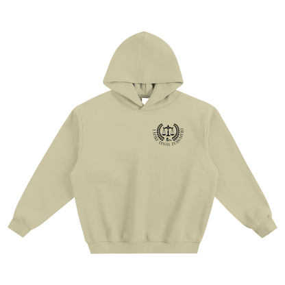 Hoodie boxy en molleton - Legal Judgment