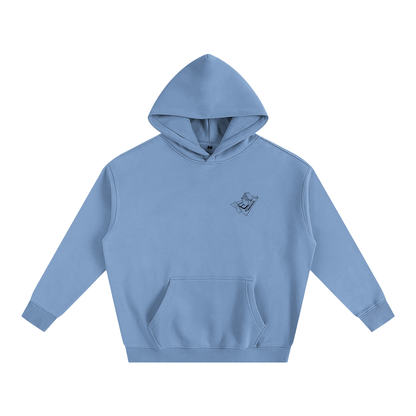 Hoodie oversize en molleton - Architecture - modèle 3