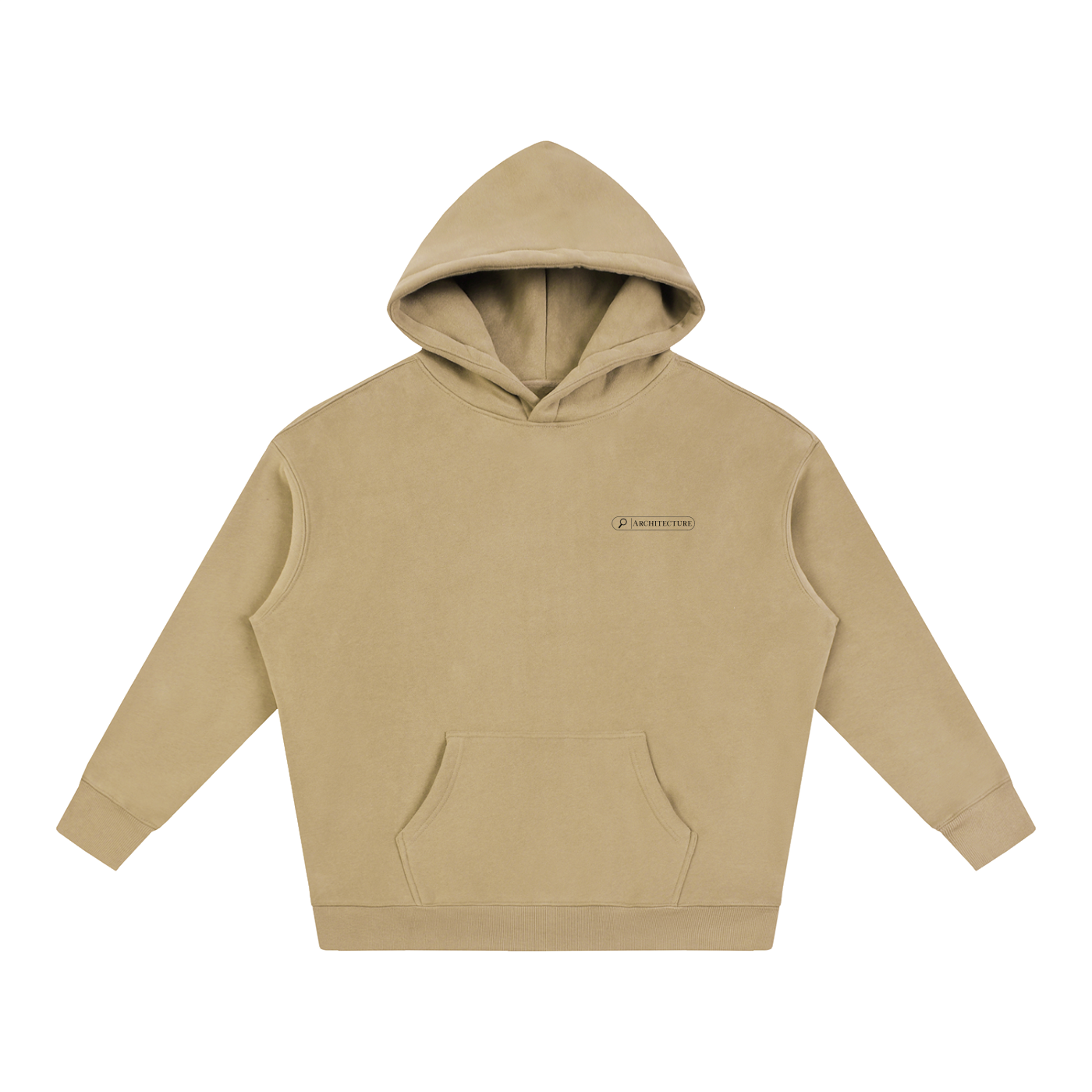 Oversized Fleece Hoodie - FINISSANT_MODÈLE_02