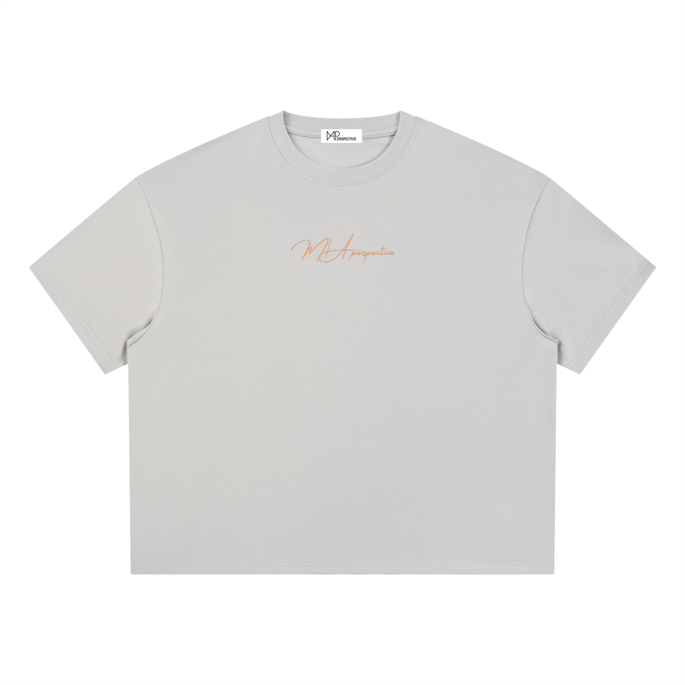 T-shirt boxy Coolmax - Orange coastline