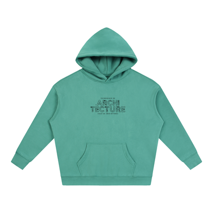 Oversize Fleeced Hoodie - MODÈLE_05
