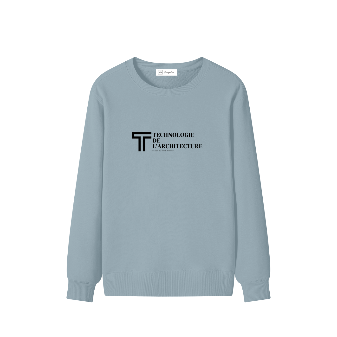 Chandail style Sweat-shirt unisexe en coton - Architecture - Modèle 4