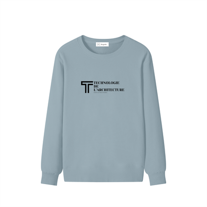 Chandail style Sweat-shirt unisexe en coton - Architecture - Modèle 4