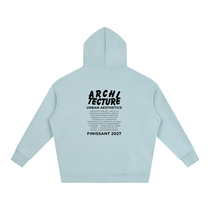 Oversized Fleece Hoodie - FINISSANT_MODÈLE_02