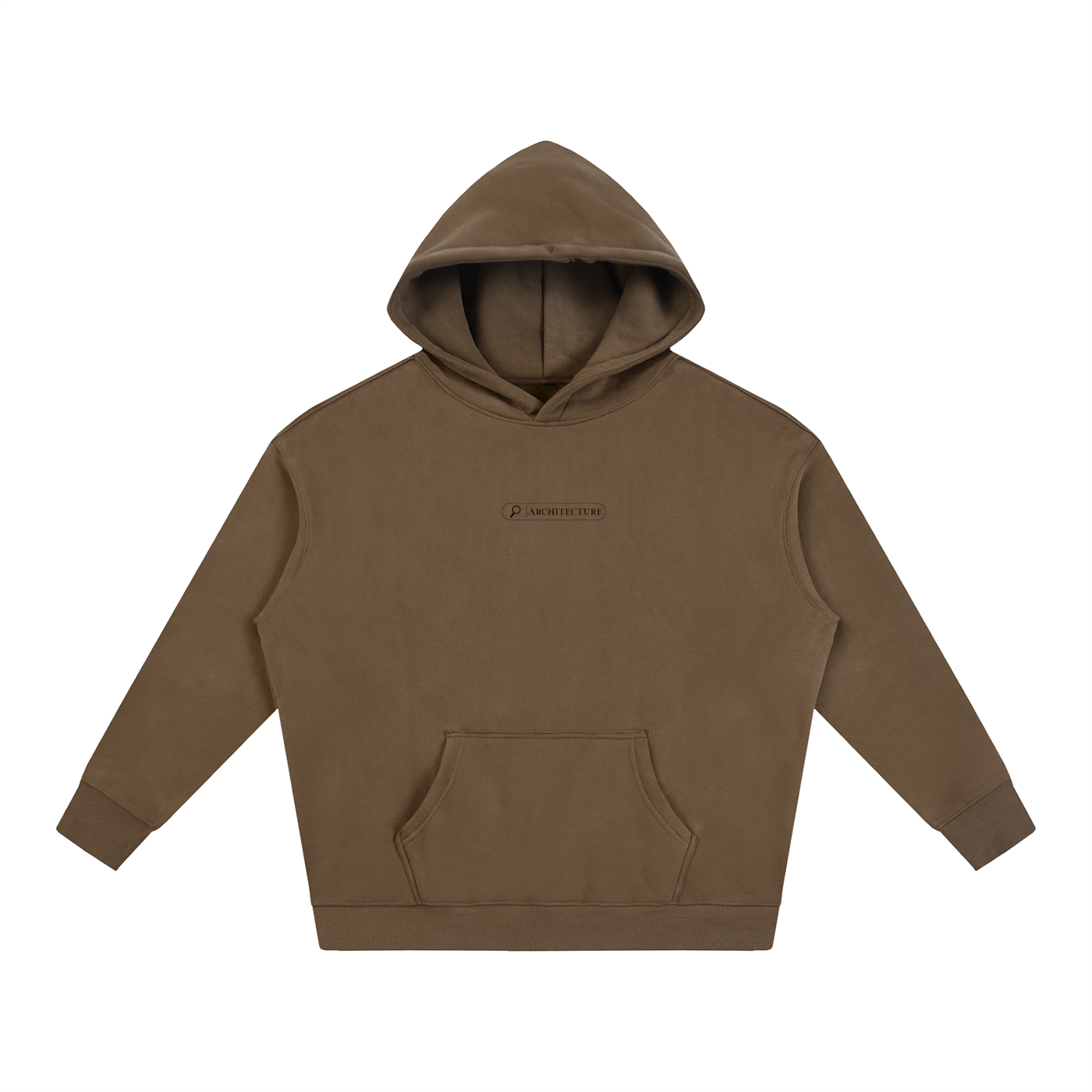 Oversize Fleeced Hoodie - MODÈLE_04