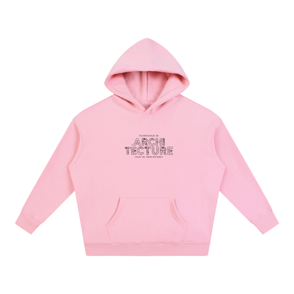 Oversize Fleeced Hoodie - MODÈLE_05