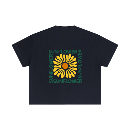 Essential Cotton Boxy T-Shirt - Sunflower