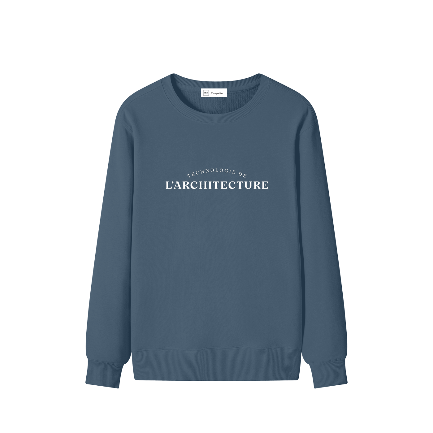 Chandail style Sweat-shirt unisexe en coton - Architecture - Modèle 1