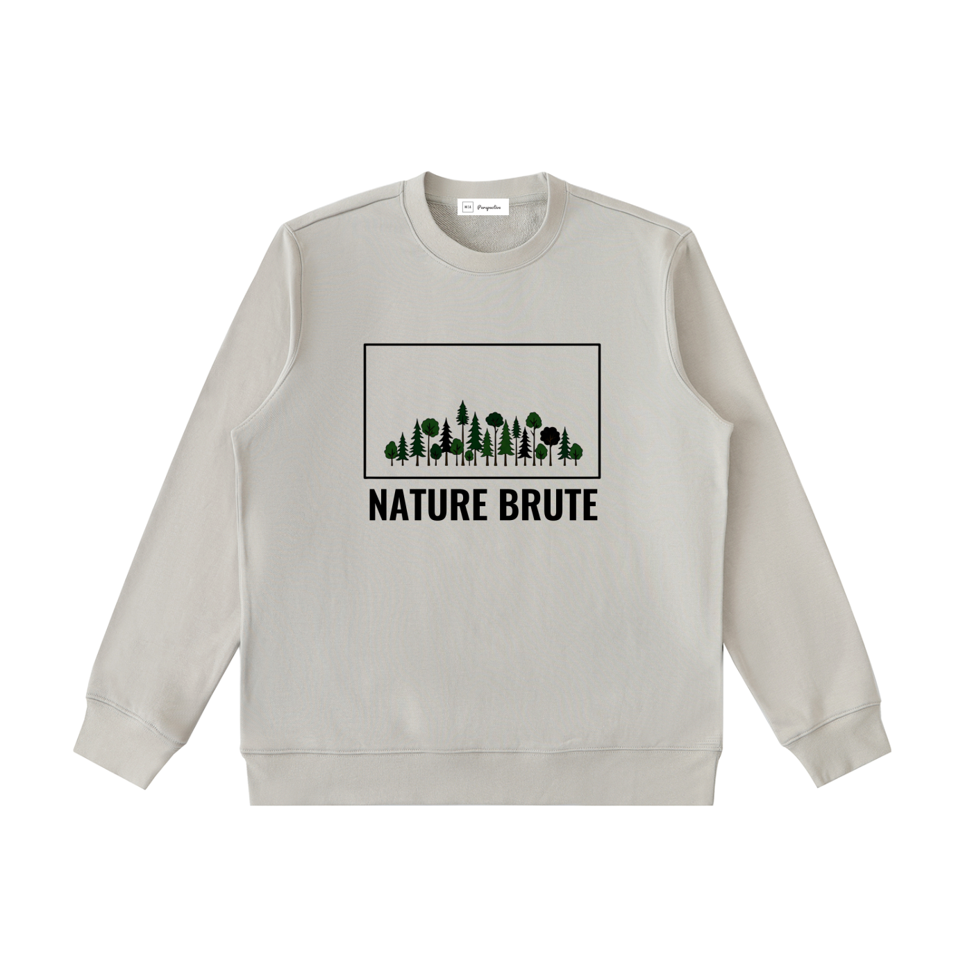 Crewneck essentiel Heavyweight - Nature Brute