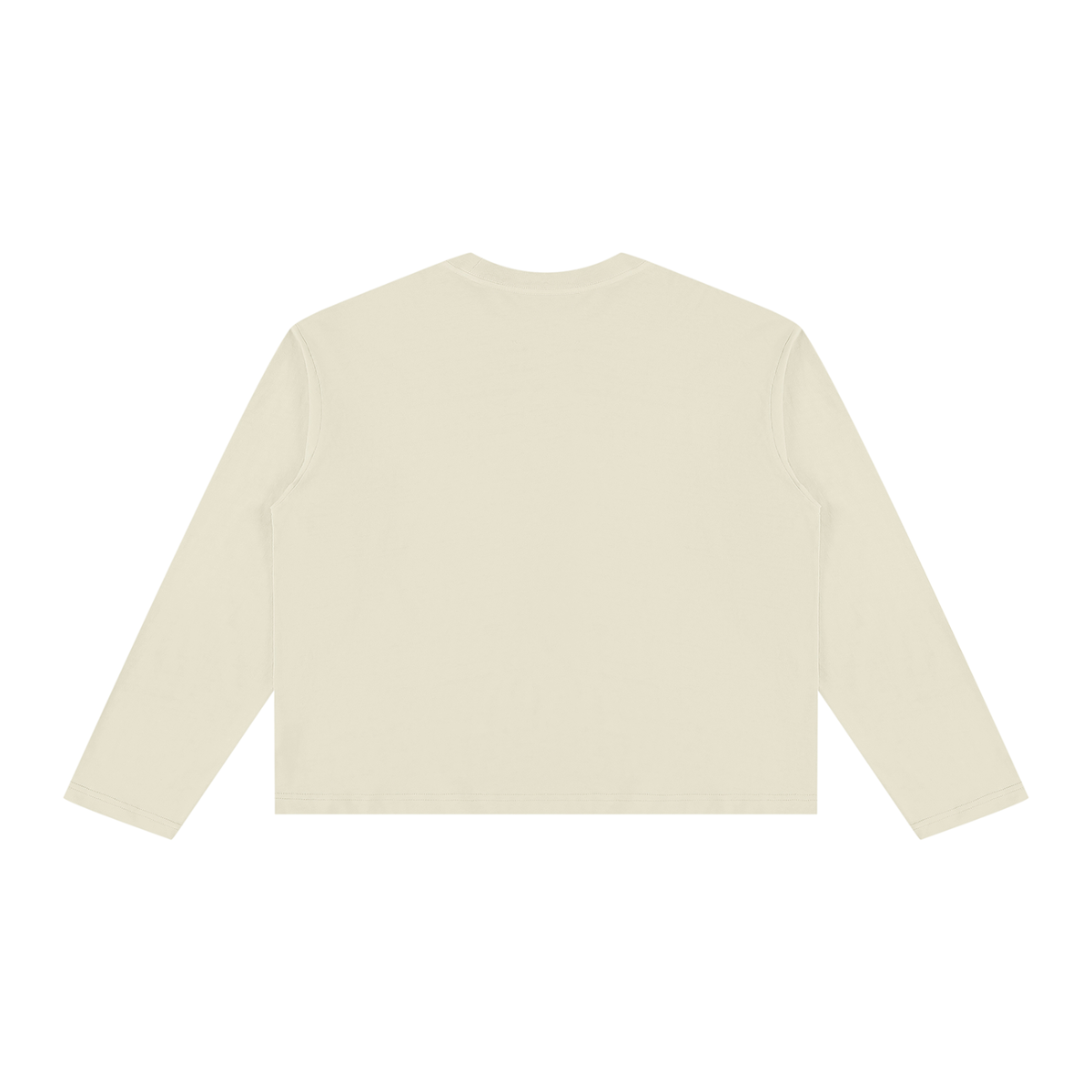 Unisex Vintage Wash Long Sleeve Boxy T-Shirt - I am an autumn