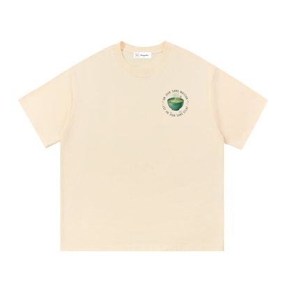 T-shirt essentiel en coton - Matcha