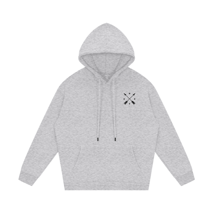 Hoodie streetwear unisexe en molleton - Points cardinaux