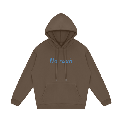 Hoodie streetwear unisexe en molleton - No rush
