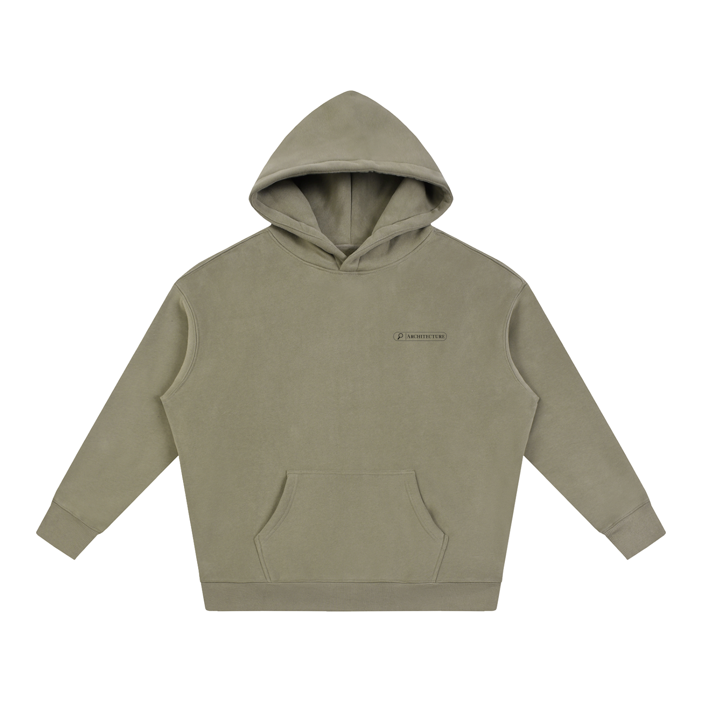 Oversized Fleece Hoodie - FINISSANT_MODÈLE_02