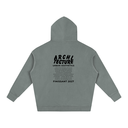 Oversized Fleece Hoodie - FINISSANT_MODÈLE_02