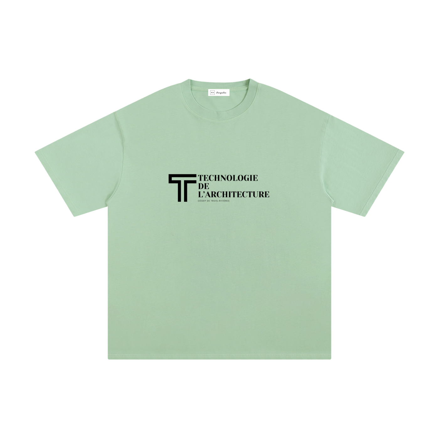 T-shirt unisexe en coton pur - Architecture - Modèle 4