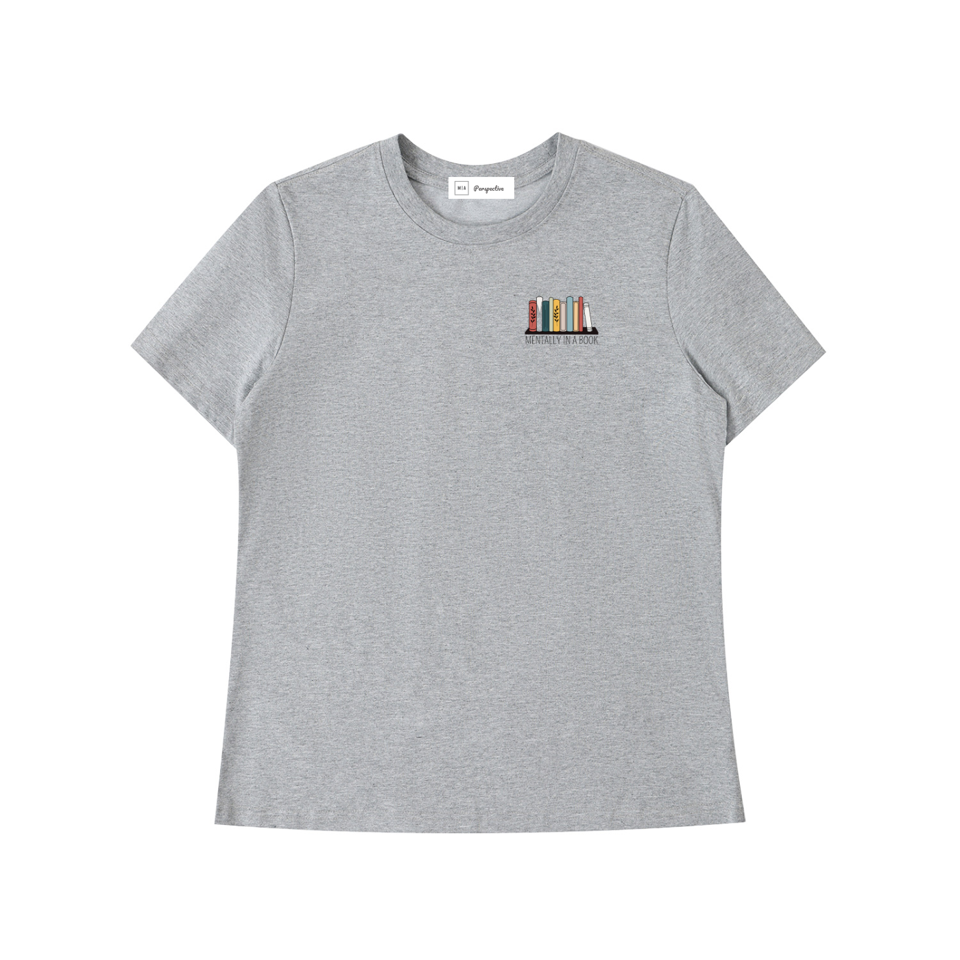 T-shirt essentiel à épaules standards - Mentally in a book