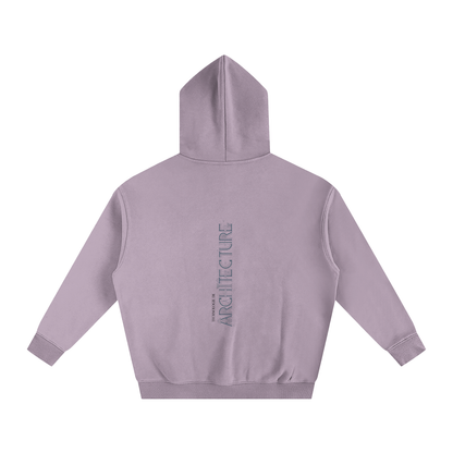 Hoodie oversize en molleton - Architecture - modèle 3