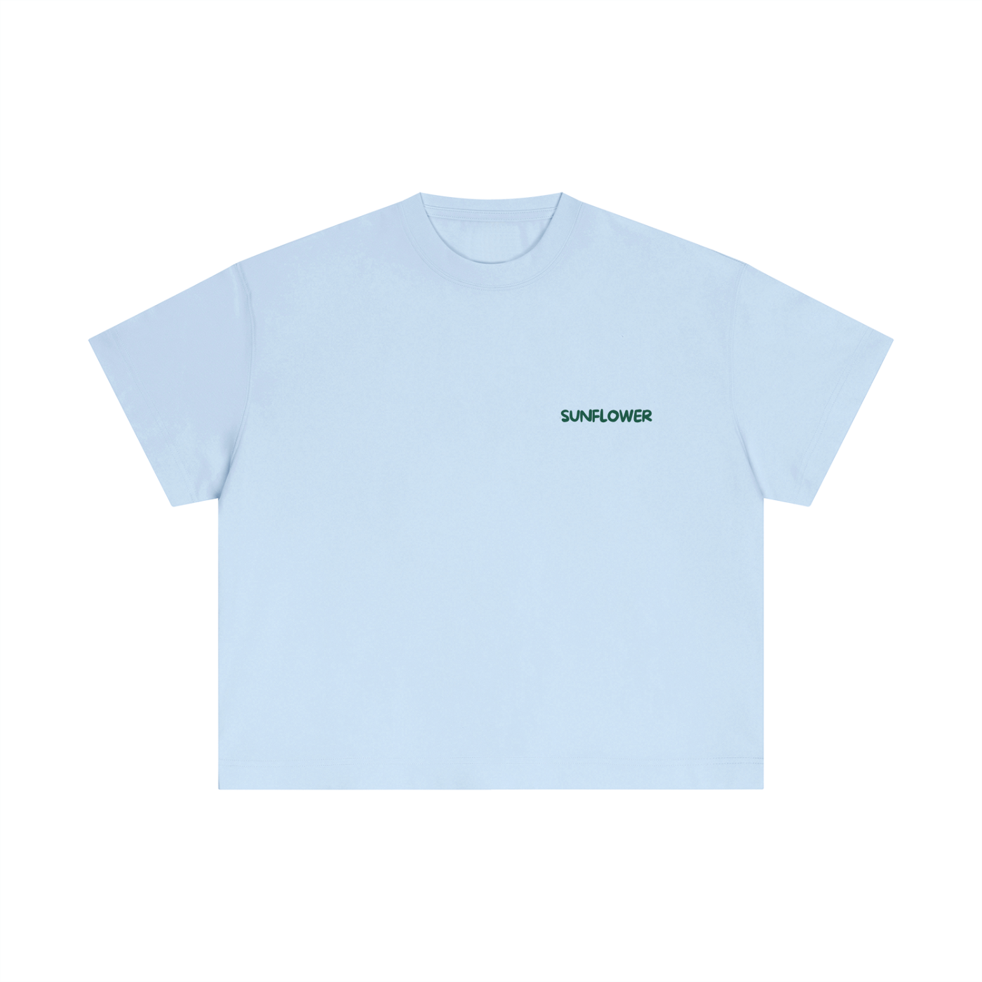 Essential Cotton Boxy T-Shirt - Sunflower