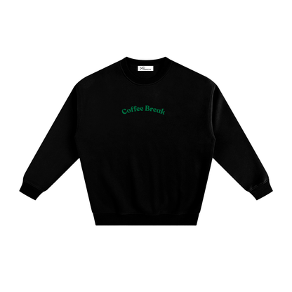 Fleeced Sweatshirt - Coffee Break