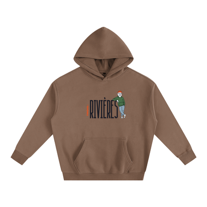 Hoodie oversize en molleton - Sam-à-TR - Collab