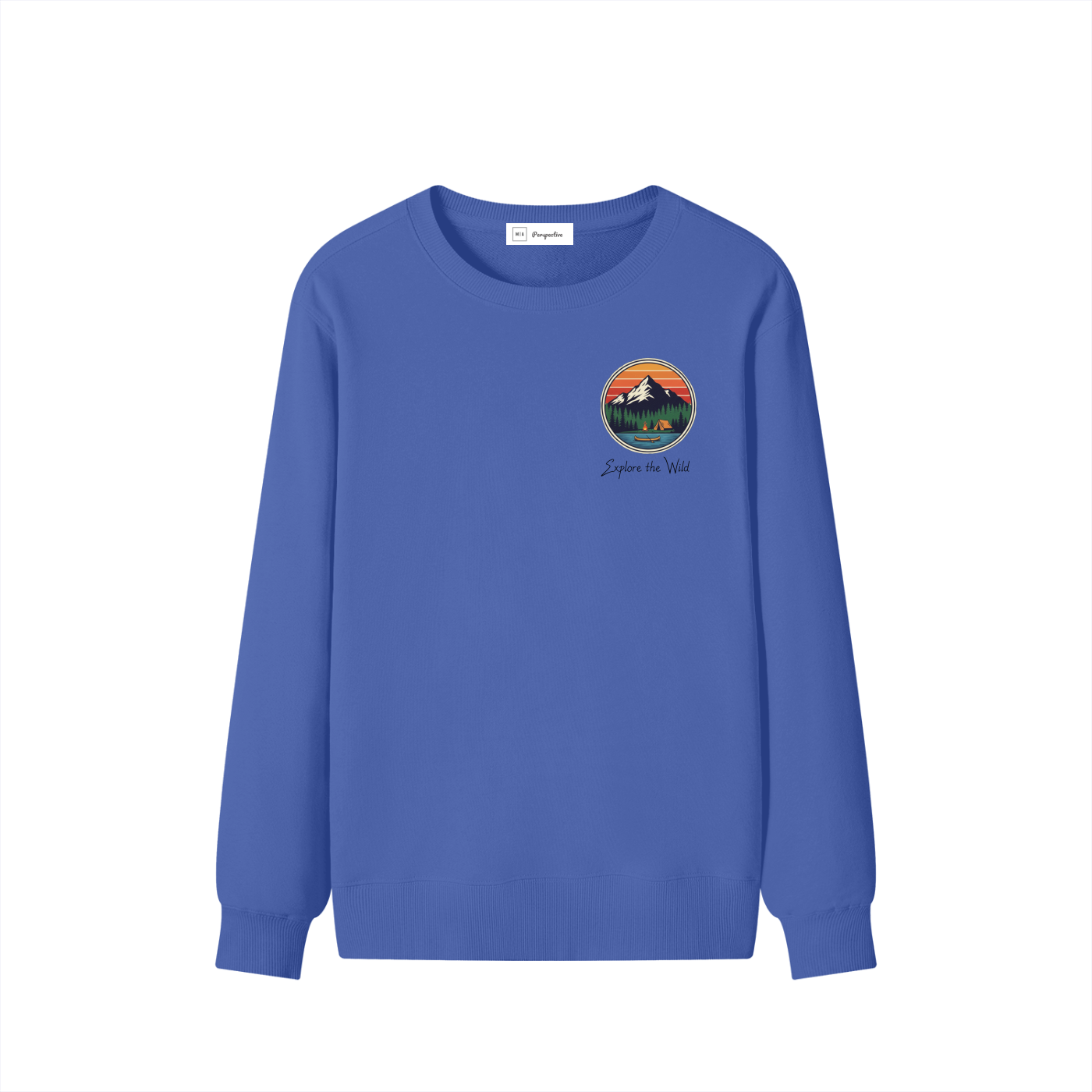 Sweat classique unisexe en coton - Explore the wild