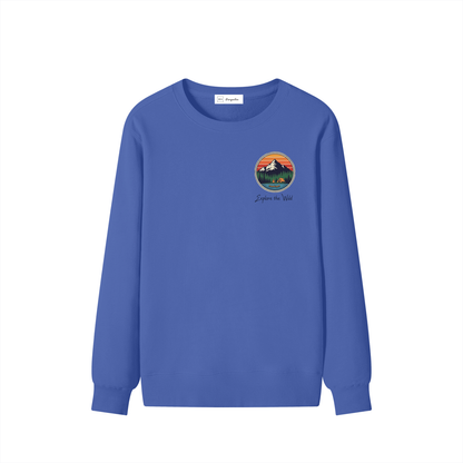 Sweat classique unisexe en coton - Explore the wild