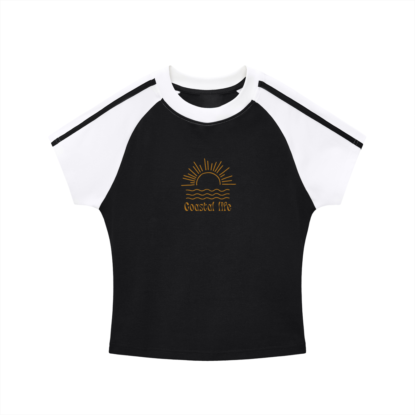 T-shirt moulant - Coastal life
