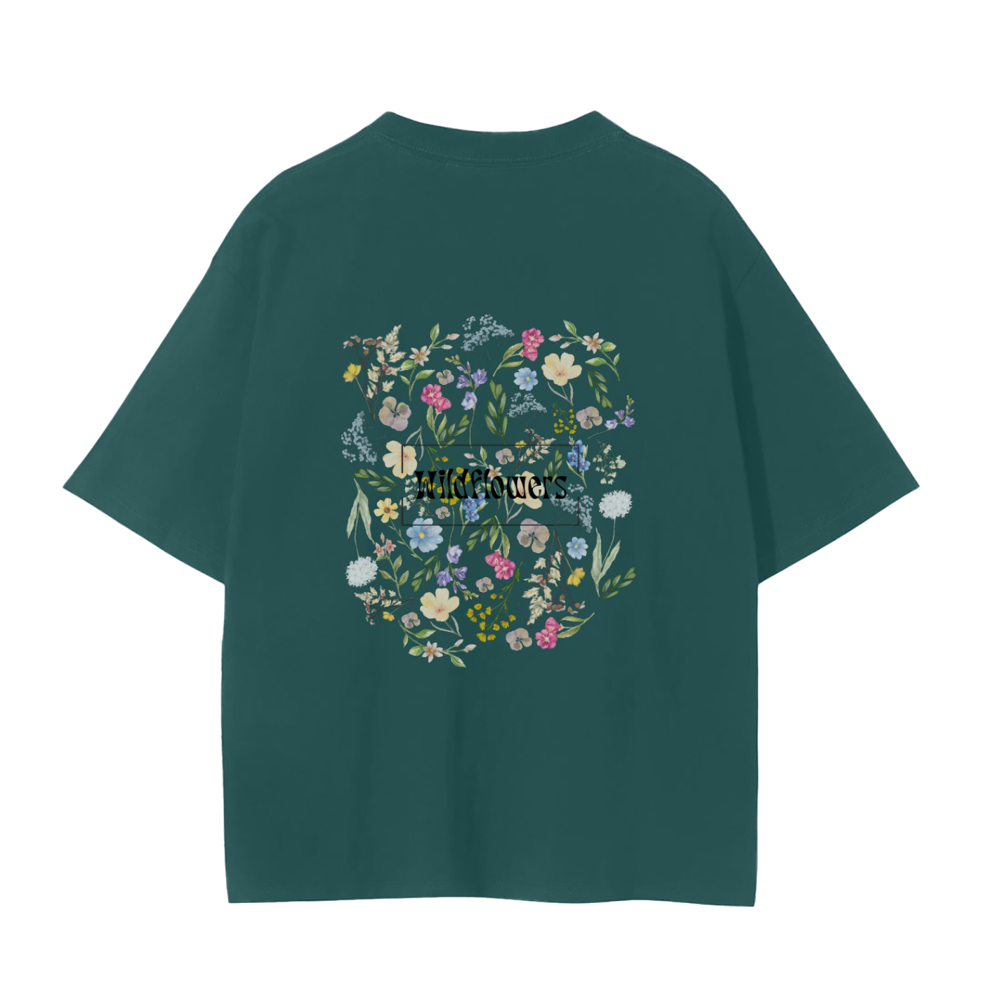 T-shirt unisexe sans couture - Wildflowers