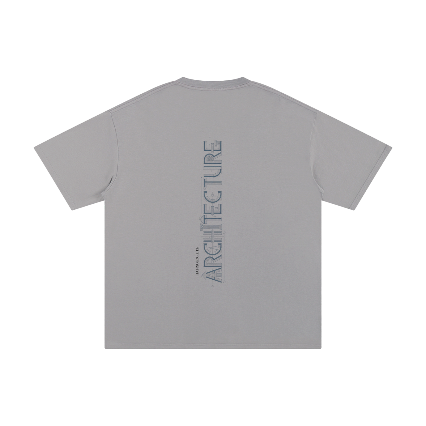 T-shirt unisexe en coton pur - Architecture - Modèle 3