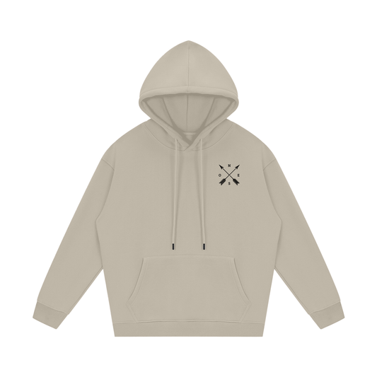 Hoodie streetwear unisexe en molleton - Points cardinaux
