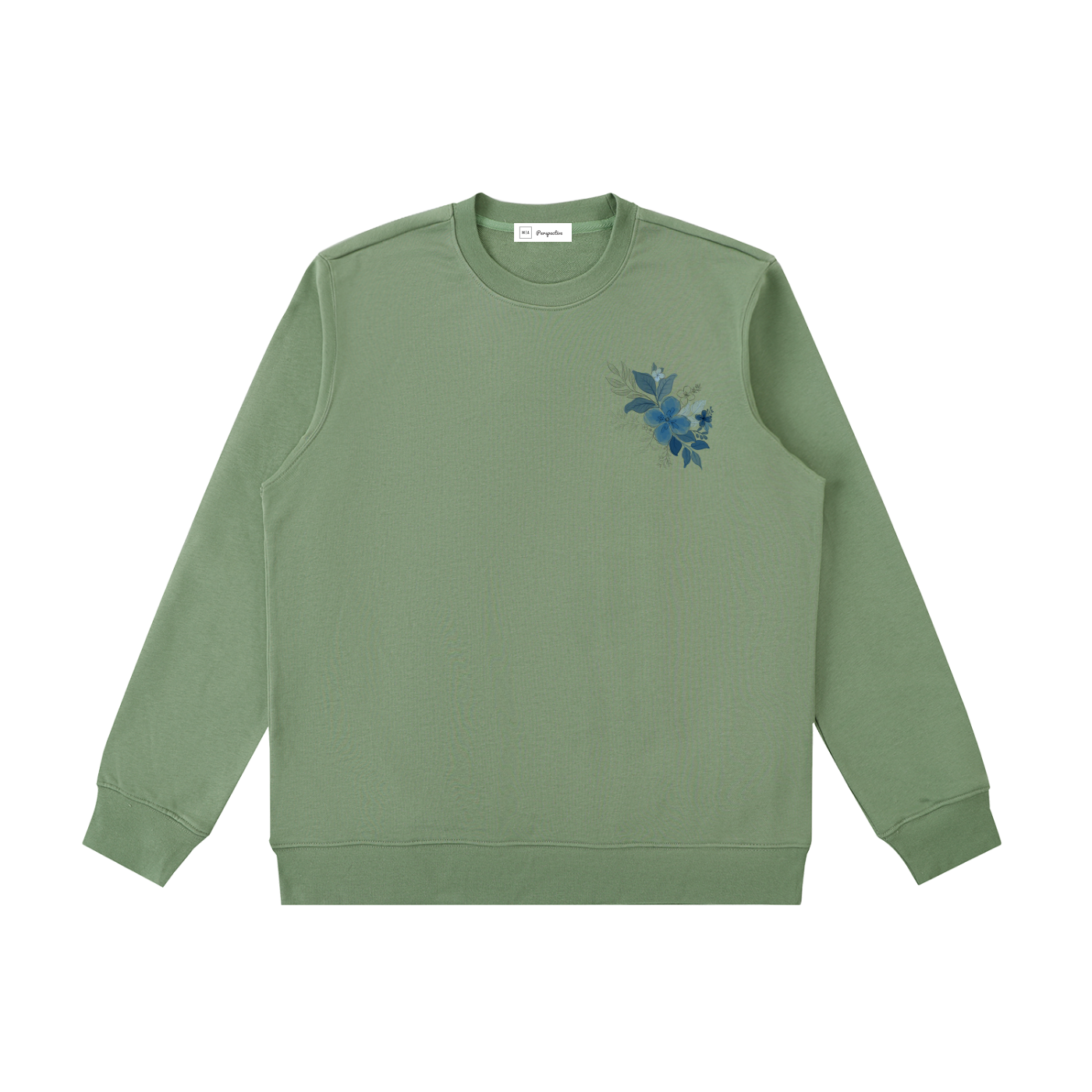 Crewneck essentiel Heavyweight - Perspective Fleurs