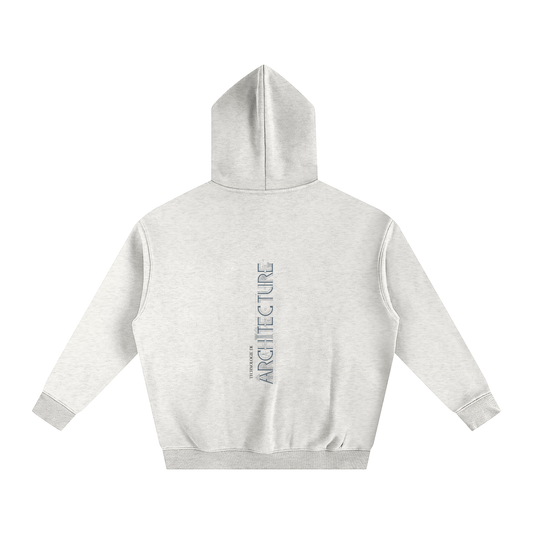 Hoodie oversize en molleton - Architecture - modèle 3