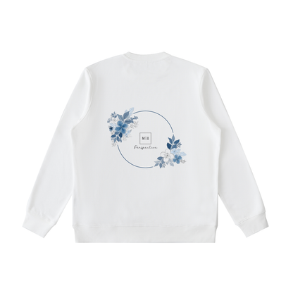 Crewneck essentiel Heavyweight - Perspective Fleurs