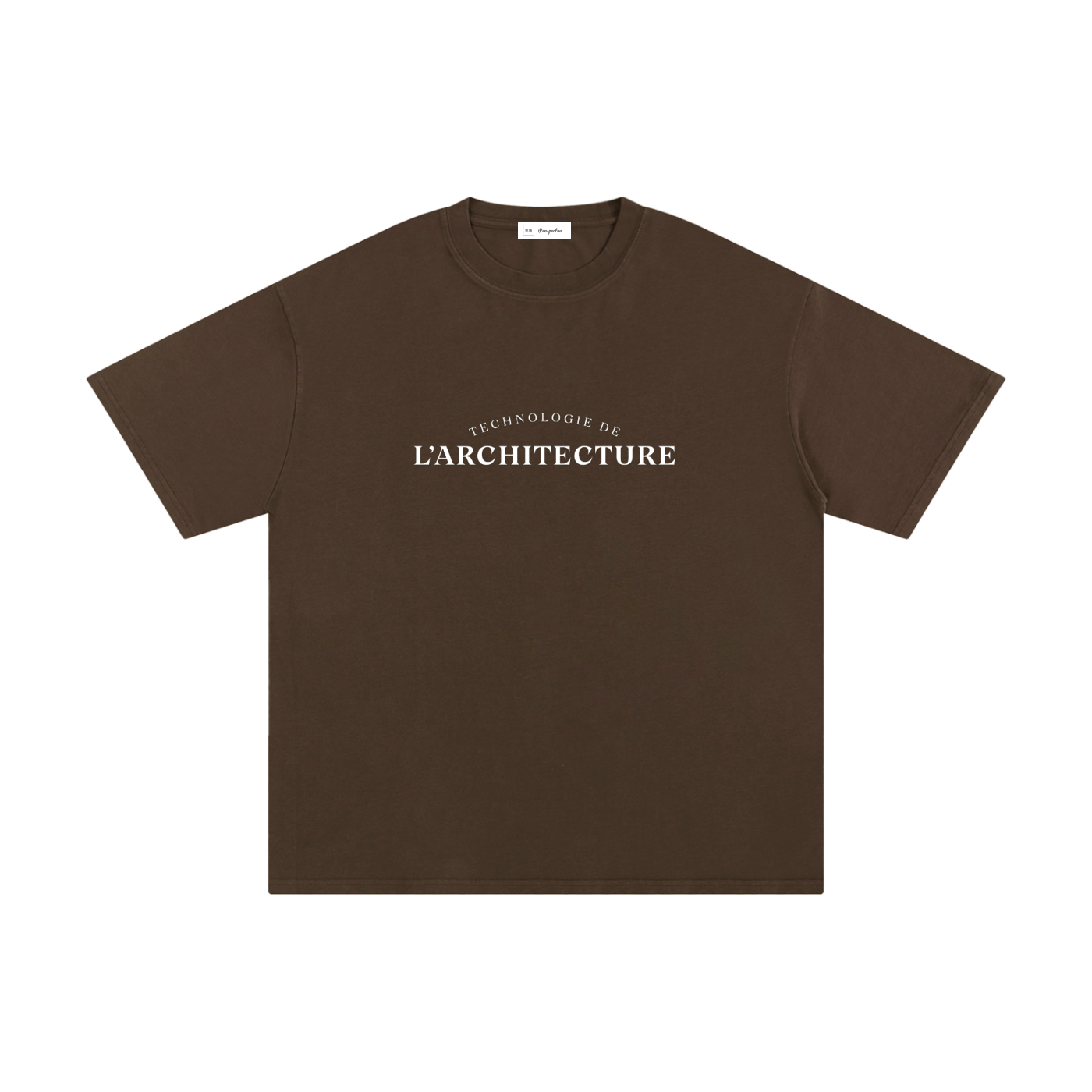 T-shirt unisexe en coton pur - Architecture - Modèle 1