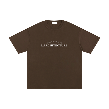 T-shirt unisexe en coton pur - Architecture - Modèle 1