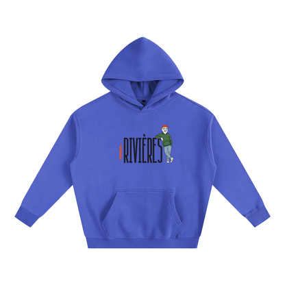 Hoodie oversize en molleton - Sam-à-TR - Collab