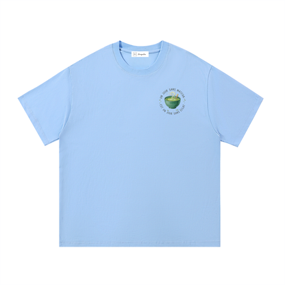 T-shirt essentiel en coton - Matcha